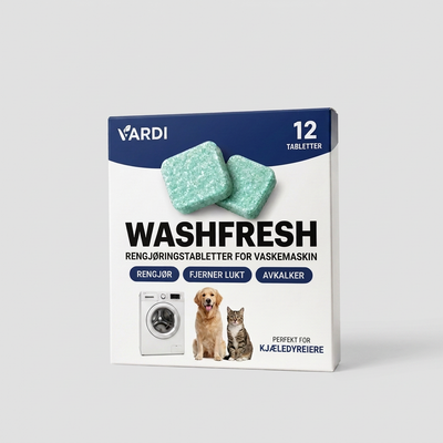 WashFresh - Rengjøring for vaskemaskiner