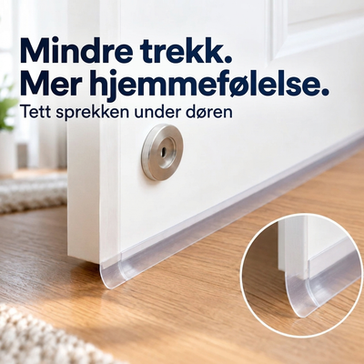 SealUp - Stopp trekken uten å bytte vinduer